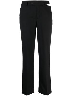BETTTER straight-leg wool trousers - Black