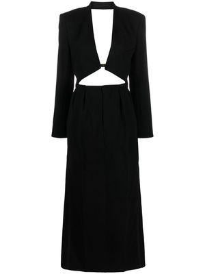 BETTTER Tailcoat wool gown - Black