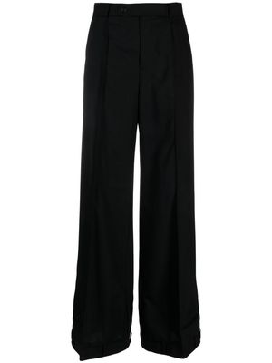 BETTTER Upside Down wool trousers - Black