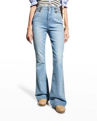 Beverly High-Rise Flare Jeans