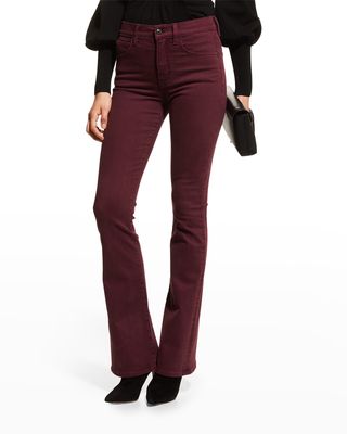 Beverly High-Rise Slim Flared Jeans