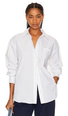 BEVERLY HILLS x REVOLVE Oversized Shirt in White