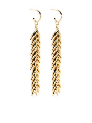 Bevza Spikelet Long earrings - Gold