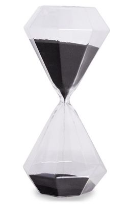 Bey-Berk 45-Minute Hourglass Sand Timer in Black