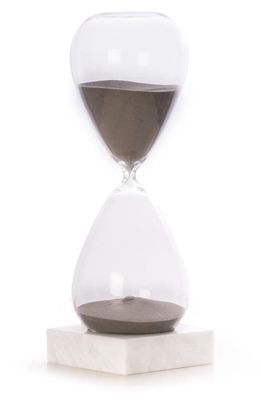 Bey-Berk 90-Minute Hourglass Sand Timer in Grey
