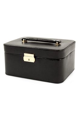 Bey-Berk Leather Jewelry Box in Black