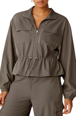 Beyond Yoga City Chic Jacket in Dune