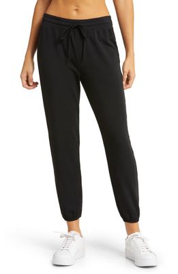 Beyond Yoga Off Duty Joggers in Black