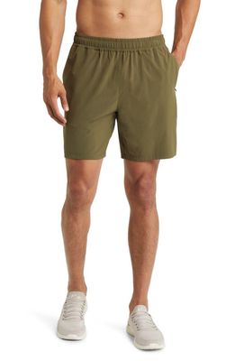 Beyond Yoga Pivotal Performance Shorts in Beyond Olive