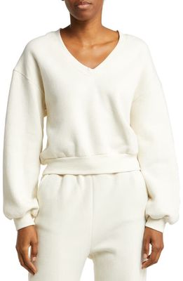 Beyond Yoga Put Together Pullover in Vintage White
