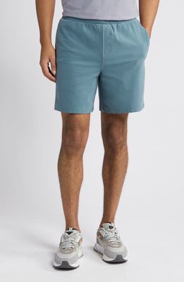 Beyond Yoga Take It Easy Sweat Shorts in Storm Heather