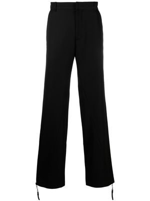 Bianca Saunders Benz wide-leg trousers - Black