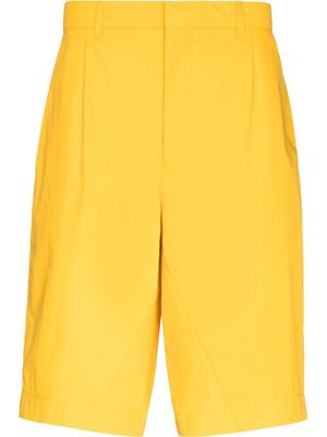 Bianca Saunders Bianca knee-length Bermuda shorts - Yellow