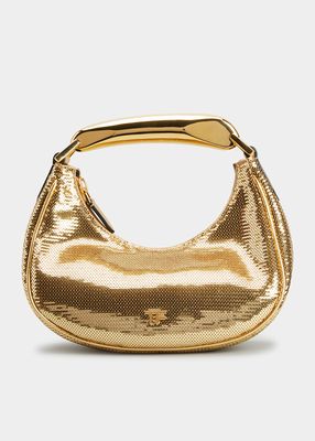 Bianca Sequins Top-Handle Bag