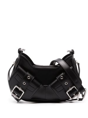 BIASIA Y2K leather shoulder bag - Black
