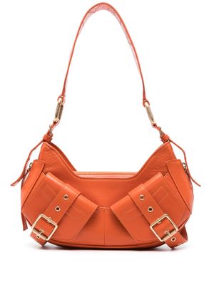 BIASIA Y2K leather shoulder bag - Orange