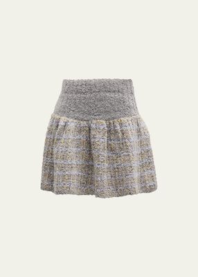 Bibi Bouclé Mini Skirt