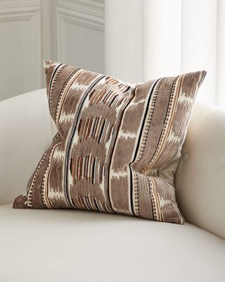 Bibingka Decorative Pillow, 22" Square