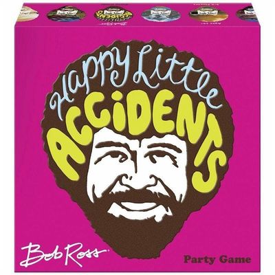 Big G Creative Bob Ross: Happy Little Accidents Party Game