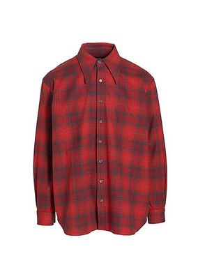 Big Willy Plaid Relaxed-Fit Shirt