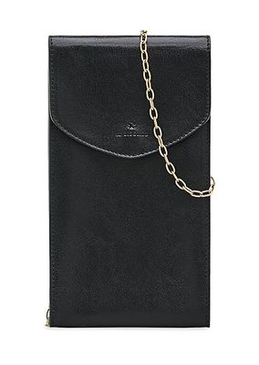 Bigallo Metallic Leather Phone Pouch