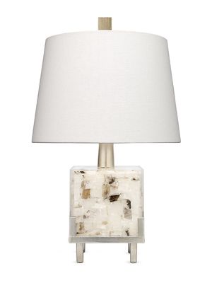 Bijou Table Lamp - White Grey - White Grey