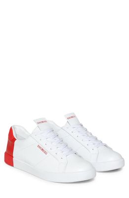 BIKKEMBERGS Saul Sneaker in White /Red