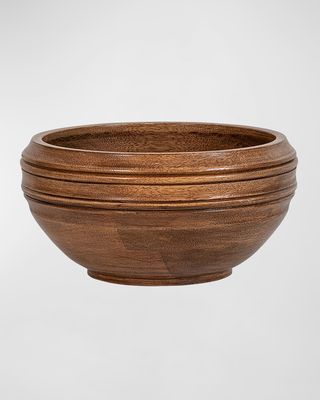 Bilbao 10" Wood Serving Bowl