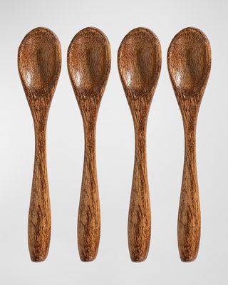Bilbao Petite Wood Spoons, Set of 4