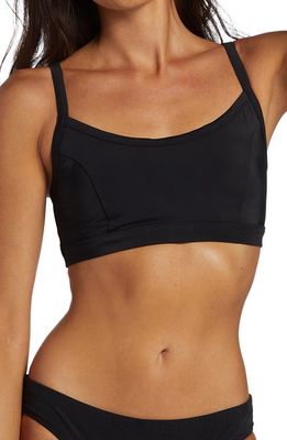 Billabong A/Div Banded Bikini Top in Black