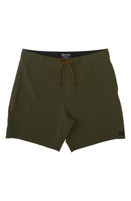Billabong All Day Ciclo Stretch Swim Trunks in Military