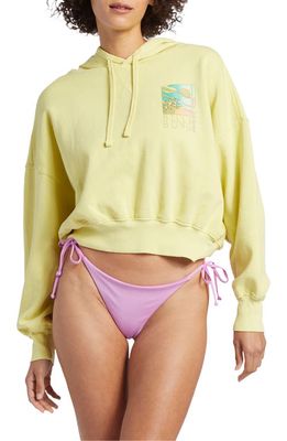 Billabong All Time Graphic Hoodie in Limelight