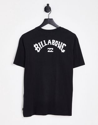 Billabong Arch Wave T-shirt in black