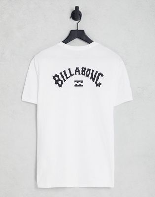 Billabong Arch Wave t-shirt in white