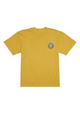 Billabong Break the Cycle Cotton Graphic T-Shirt in Sunny