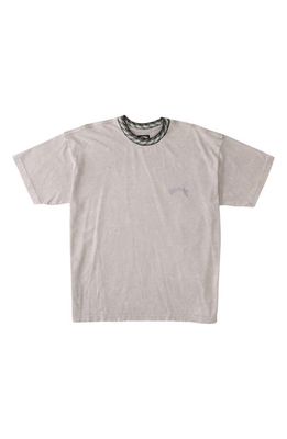 Billabong Felix Ringer T-Shirt in Grey Violet