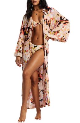 Billabong Head Over Heels Cover-Up Wrap in Multi