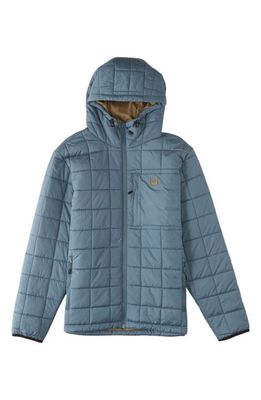 Billabong Journey Recycled Polyester Puffer Jacket in North Sea