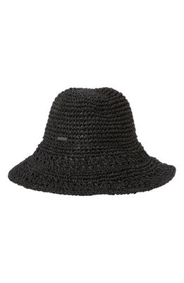 Billabong Keep Ur Cool Straw Sun Hat in Black Sands