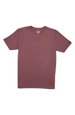 Billabong Kids' Croc Cotton Graphic T-Shirt in Vintage Violet