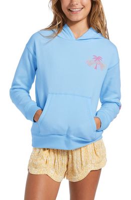 Billabong Kids' Happy Little Thing Hoodie Sweatshirt in Songbird Blue