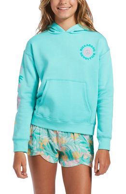 Billabong Kids' Paradise Is Here Graphic Hoodie in Light Lagoon