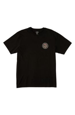 Billabong Kids' Rotor Graphic T-Shirt in Black