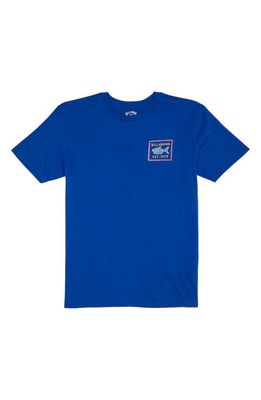 Billabong Kids' Sharky Graphic T-Shirt in Cobalt