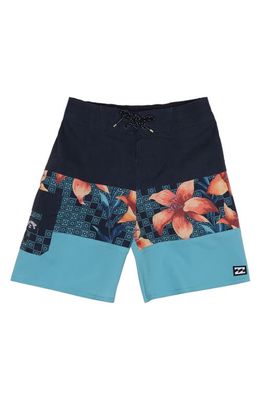 Billabong Kids' Tribong Pro Board Shorts in Coastal