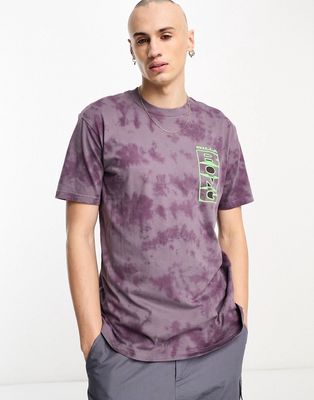 Billabong L.O.T.R. t-shirt in purple