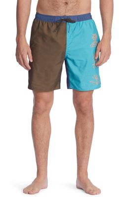 Billabong Men's Sacred Sands Layback Board Shorts in Aqua