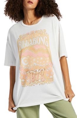 Billabong Never Forget Cotton Graphic T-Shirt in Salt Crystal