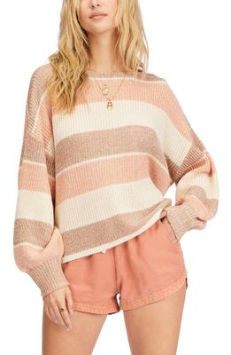 Billabong Spaced Out Cotton Blend Sweater in Tht0-Driftwood