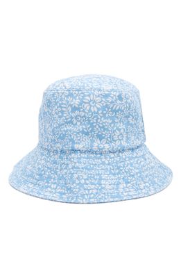 Billabong Still Single Canvas Bucket Hat in Bliss Blue